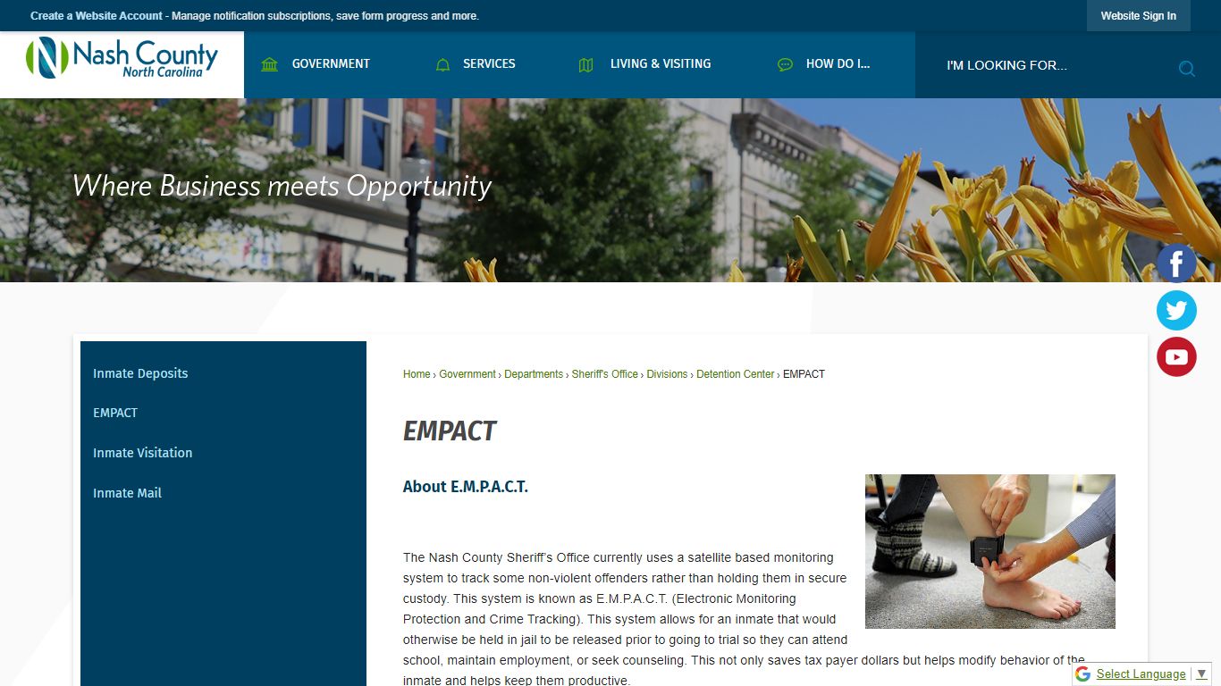 EMPACT | Nash County, NC - Official Website
